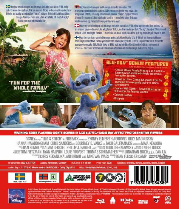 LILO & STITCH (2025) - Blu-ray LILO & STITCH (2025) - Blu-ray